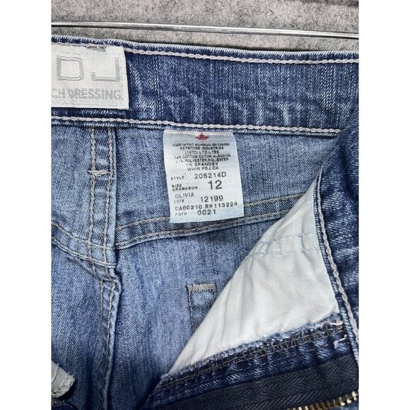 FDJ French Dressing Olivia Straight Leg Jeans Size 12 - Picture 3 of 9